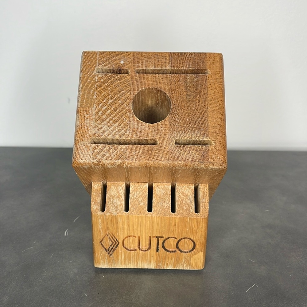 Cutco Knife Block - Essentials + 5 Set Block (10-Slot)